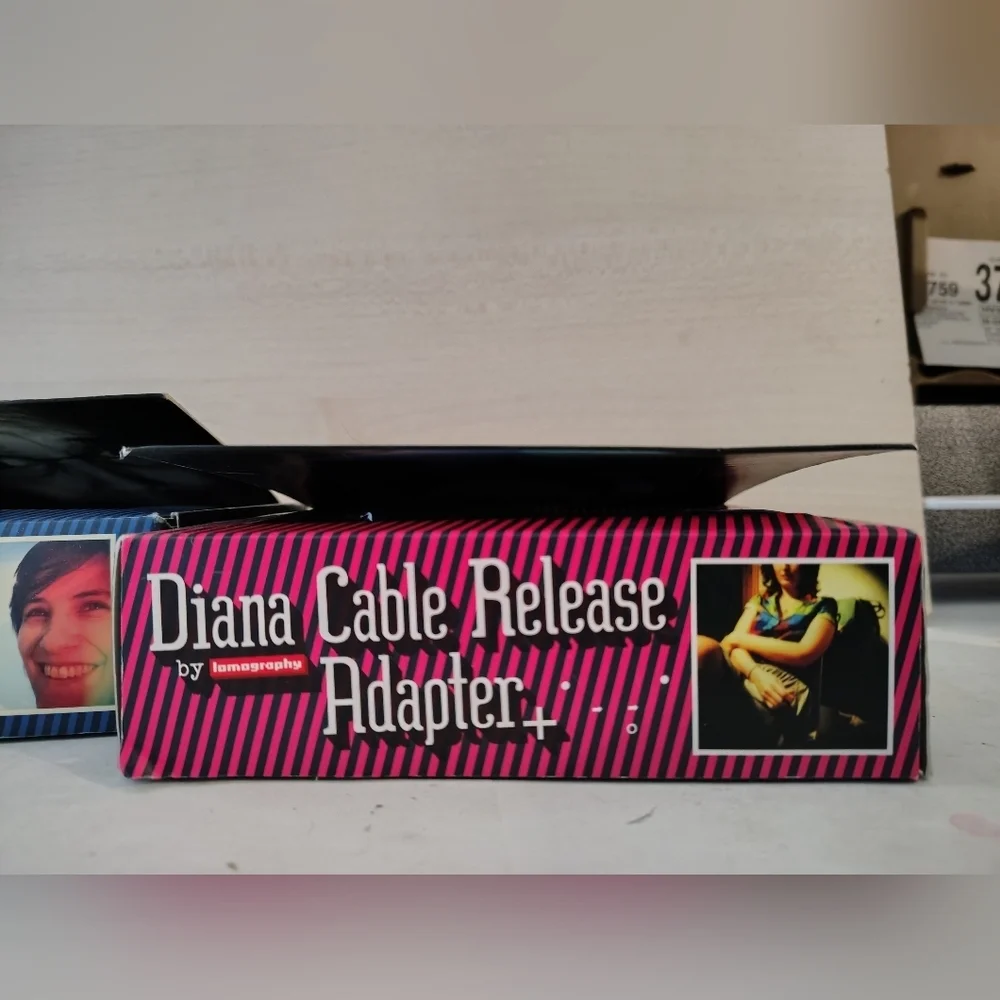 Lomography Diana F+ 55mm Wide Angle and Close Up Lens Set & Diana Cable Release
